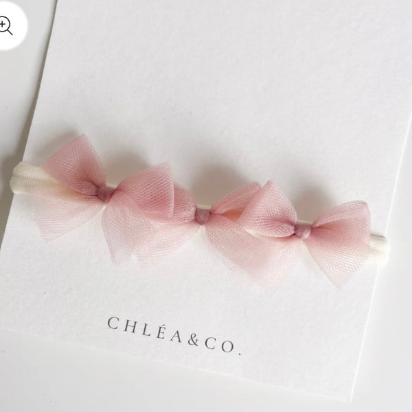 P0333 薄紗蝴蝶結Hairband