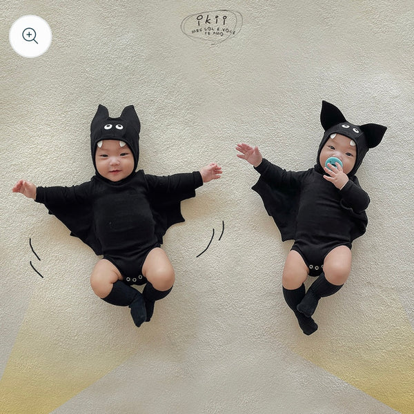 Ikii 069 Halloween 蝙蝠兩件裝