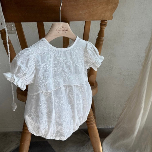 B0465 淨花花連身衣 6-12m / 12-24m