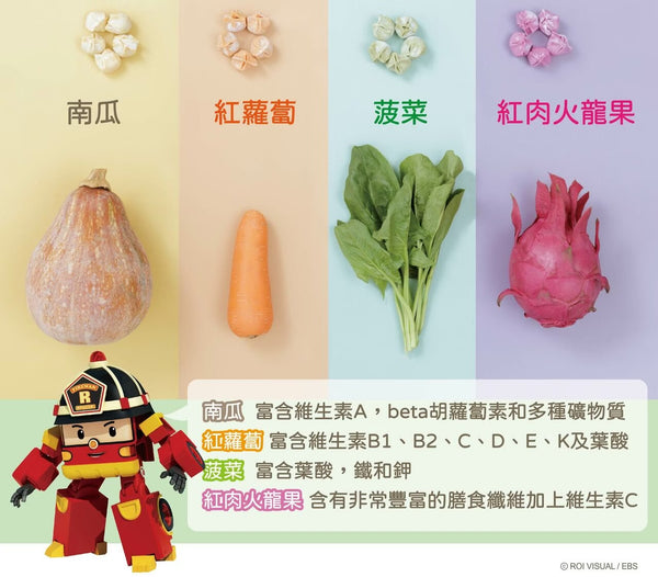 【限時團購】POLI 彩色水餃【12m+】 40入