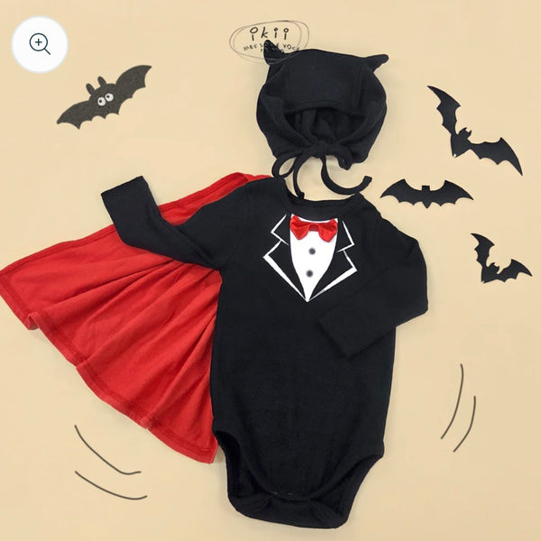 Ikii 072 Halloween 吸血鬼套裝兩件裝