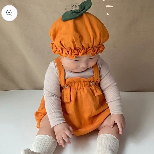 Ikii 070 Halloween 吊帶南瓜兩件裝