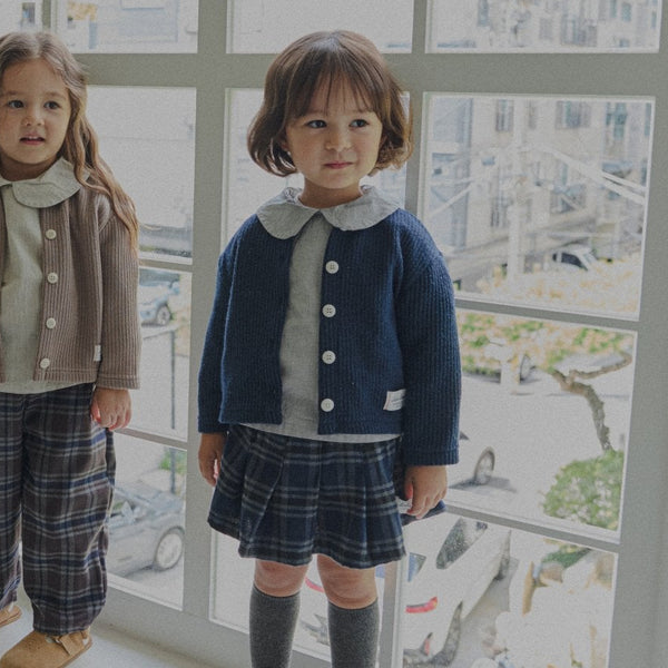 K0619 學院風格仔短裙