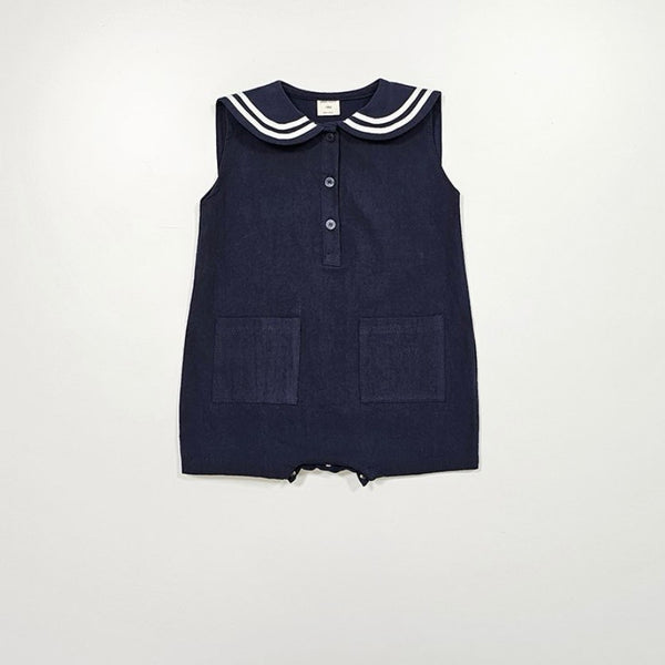 B0455 背心水手服連身衣