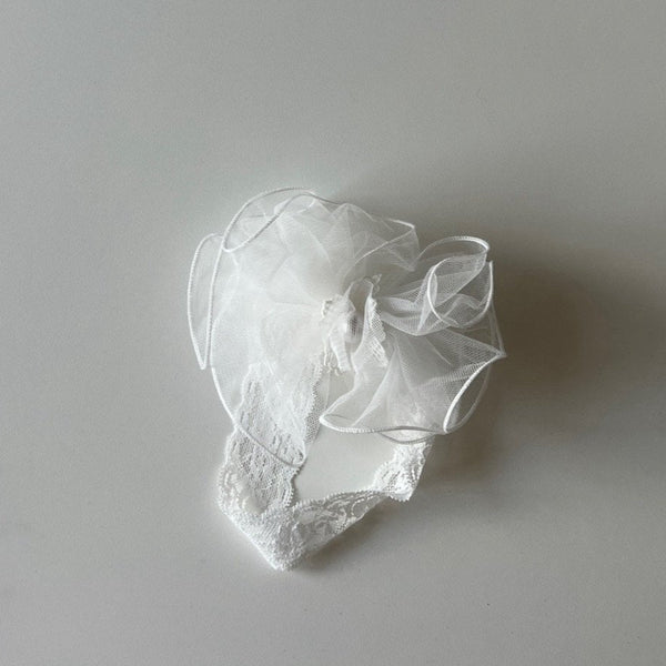 P0317 珍珠蝴蝶結Hairband