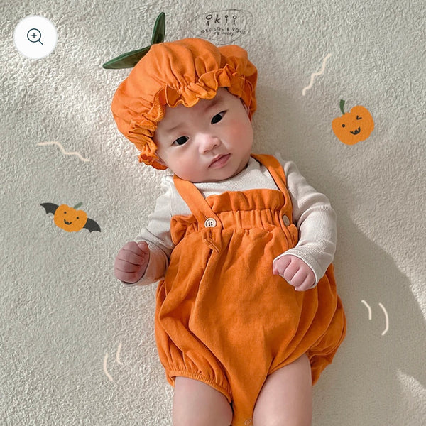 Ikii 070 Halloween 吊帶南瓜兩件裝