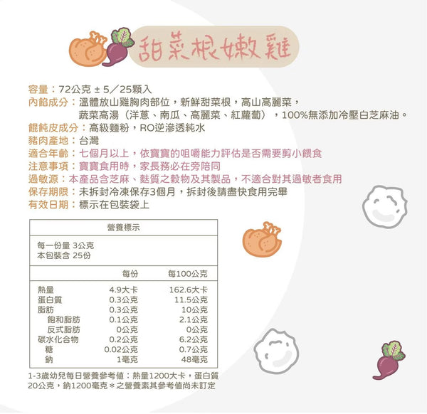 【限時團購】白皮餛飩 （25入）
