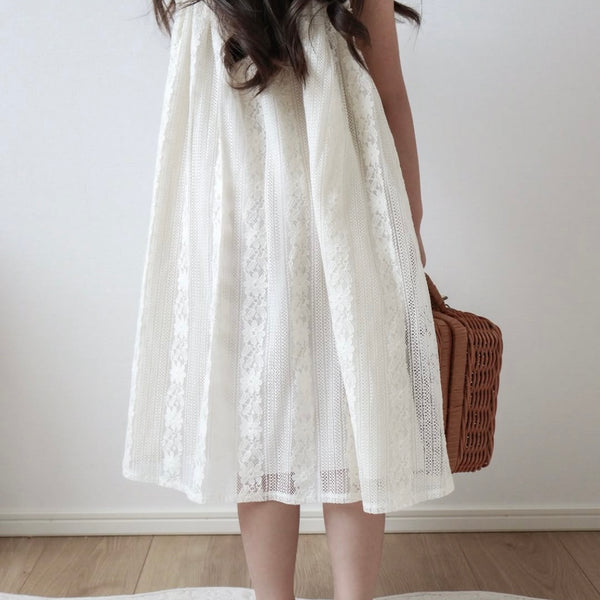 K0608 蝴蝶袖碎花裙 1-2Y