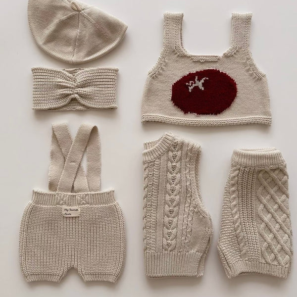 K0614 番茄仔針織背心 2-3Y