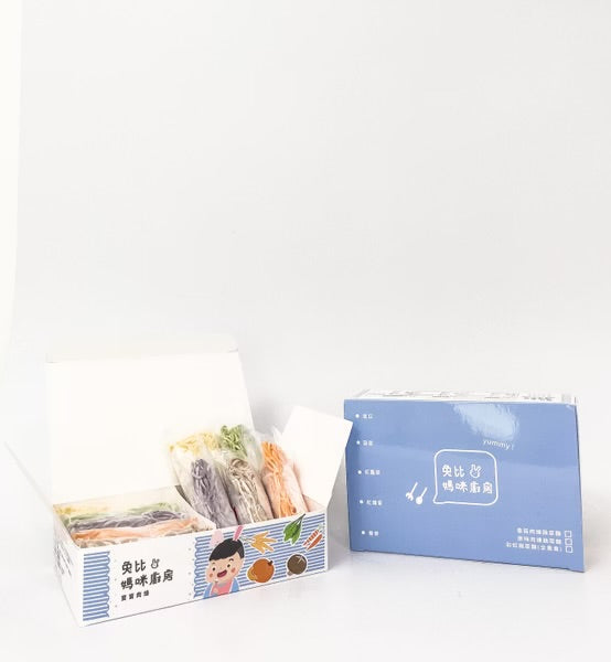 【限時團購】彩虹蔬菜麵 7m+ 10入￼￼