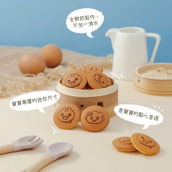【限時團購】Food超人鮮奶鬆餅 20入 12m+