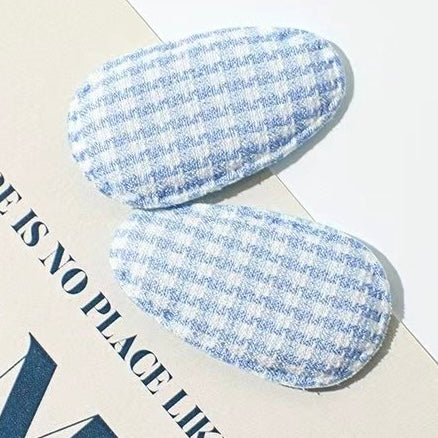P0300 6色格仔髮夾