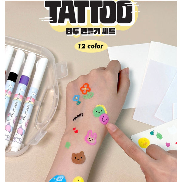 P0342 DIY Tattoo 水印貼紙