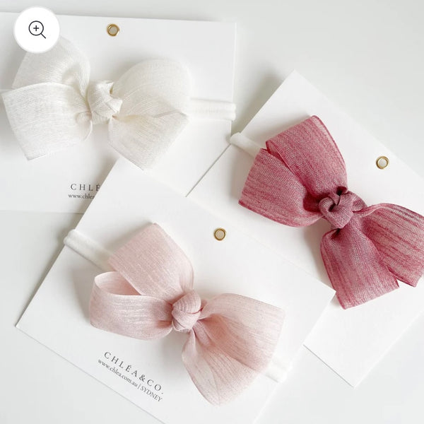 P0334 蝴蝶結Hairband