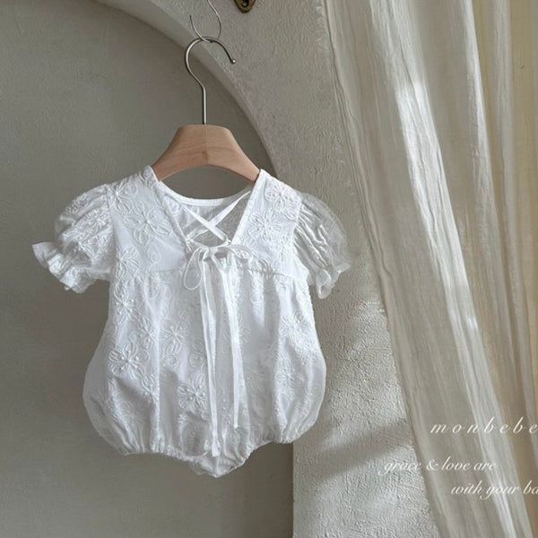 B0465 淨花花連身衣 6-12m / 12-24m