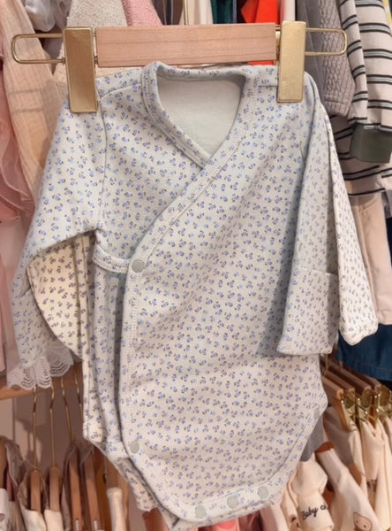 B0441 碎花蝴蝶衣