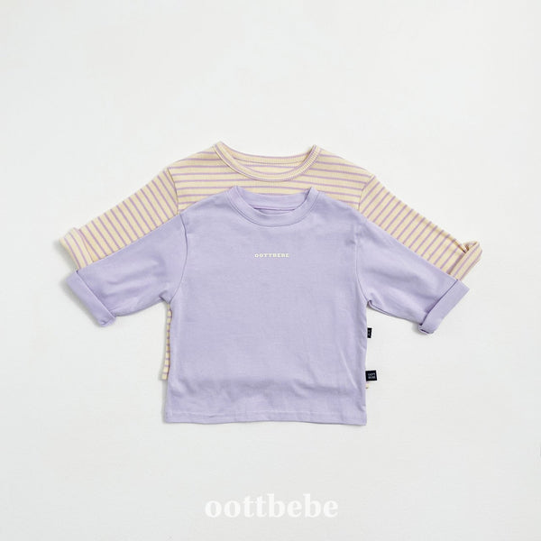 K0629 長袖Tee 2件裝 4-5Y