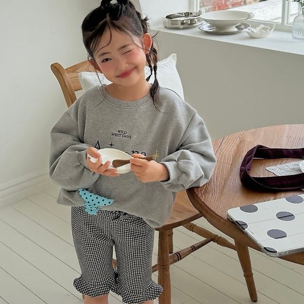 K0655 木耳邊短褲 1-2Y /2-3Y