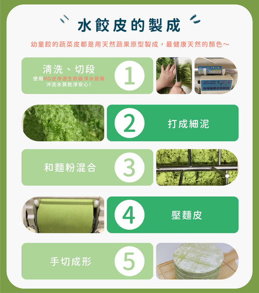 【限時團購】POLI 彩色水餃【12m+】 40入