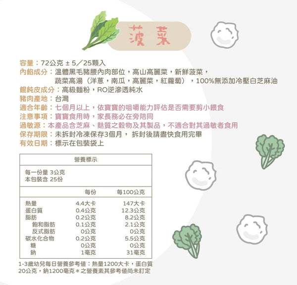 【限時團購】白皮餛飩 （25入）