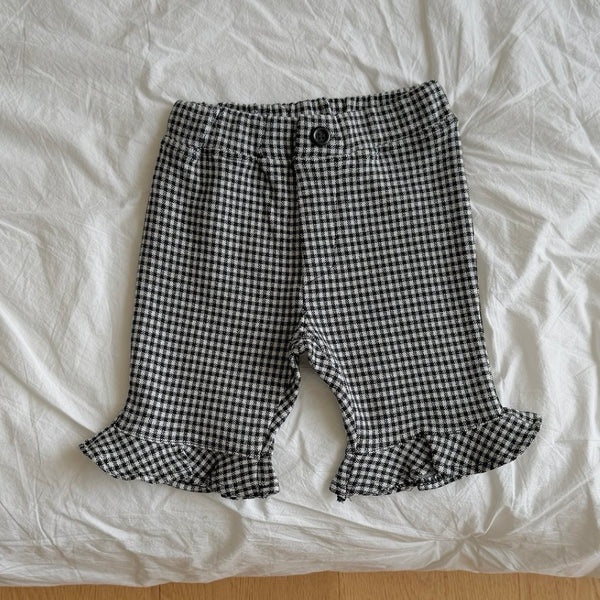 K0655 木耳邊短褲 1-2Y /2-3Y