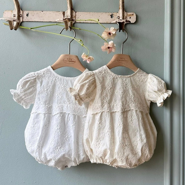 B0465 淨花花連身衣 6-12m / 12-24m