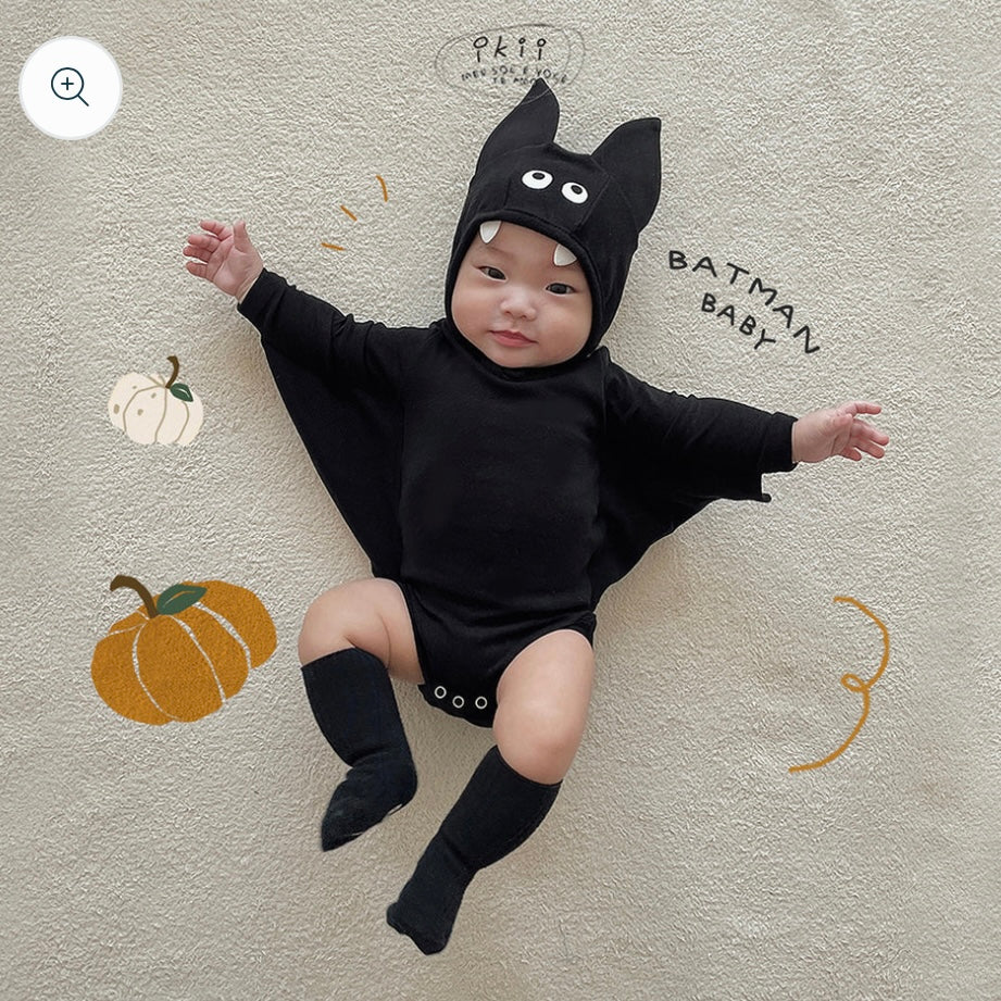 Ikii 069 Halloween 蝙蝠兩件裝