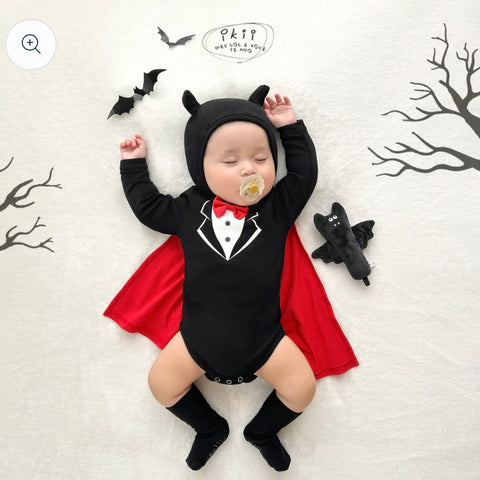 Ikii 072 Halloween 吸血鬼套裝兩件裝