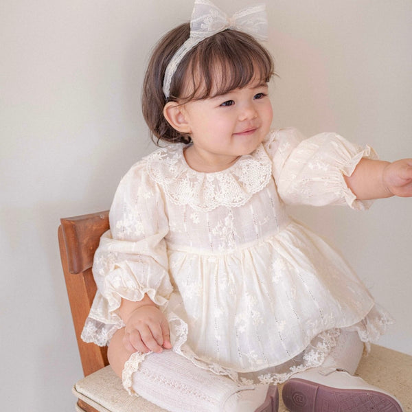 B0436 通花連身衣