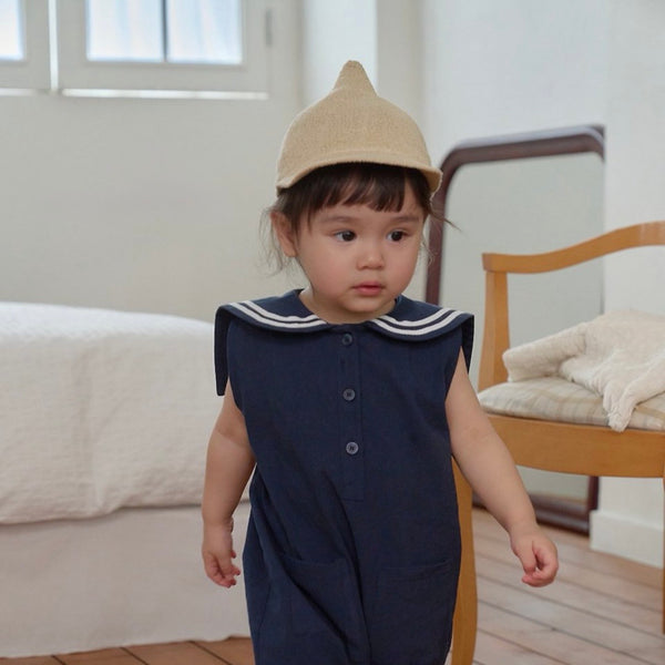 B0455 背心水手服連身衣