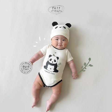 Ikii 037 Panda Baby Set 2-12m