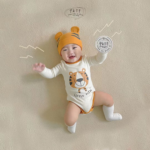 Ikii 029 Tiger Set 長袖 12-18M