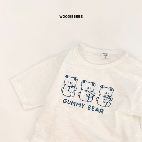 B0373 白色Gummy Bear Tee 18M / 24m